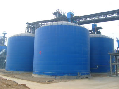 韩城水泥钢板库改造